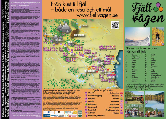 Upplevelser och service längs Fjällvägen