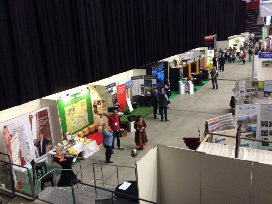 Fjällvägen från ovan