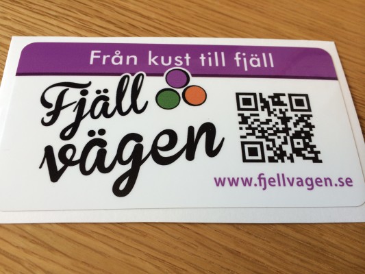 Scanna Fjällvägen!